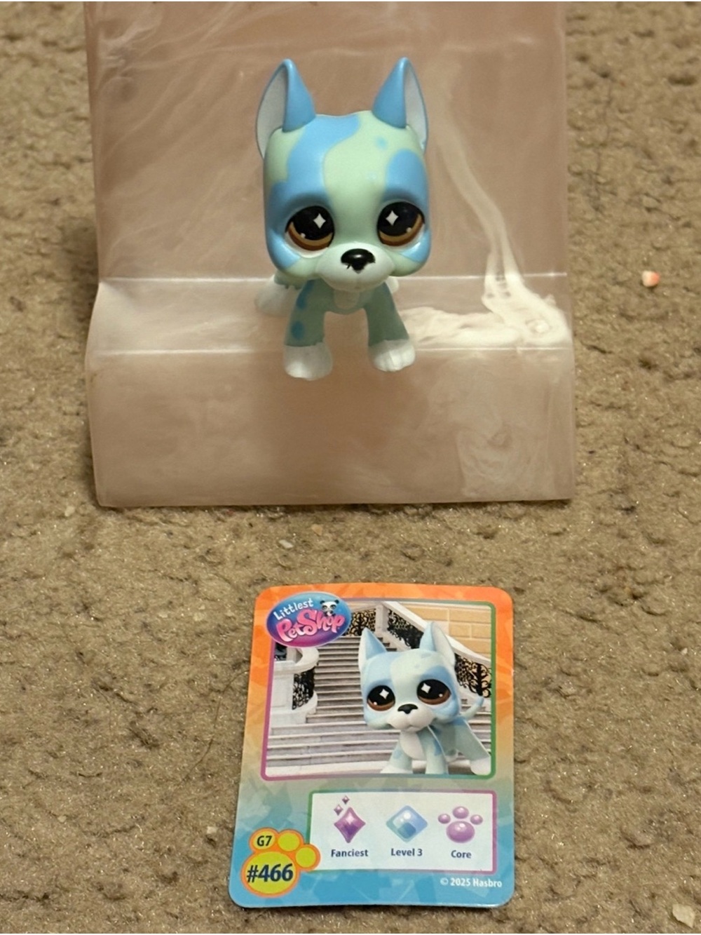 NWOT Littlest Pet Shop Blue Dog #466